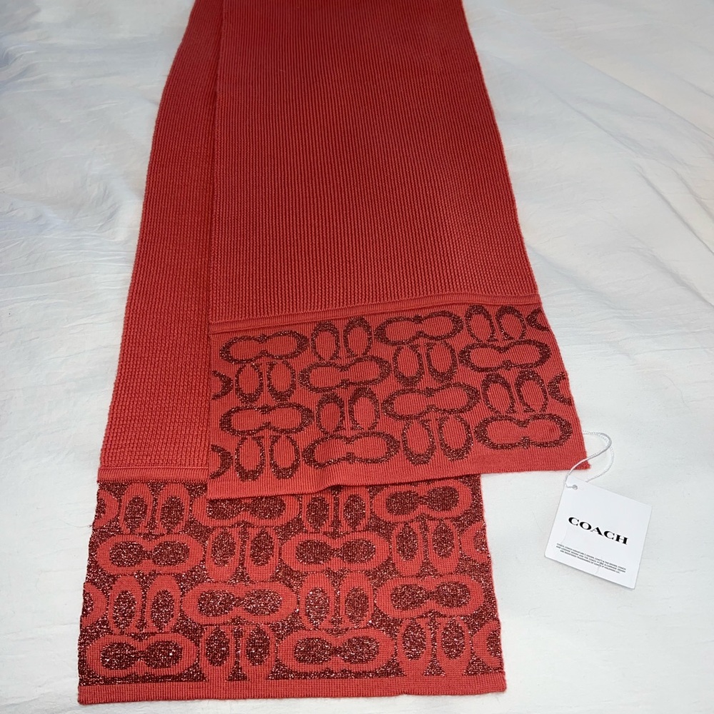 NWT Coach Scarf - Picture 6 of 9